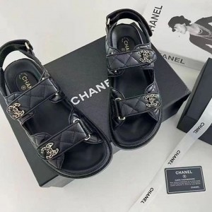 CN 샤넬 벨크로 샌들