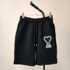 AM 아미 빅하트 자수 반바지 팬츠