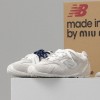 MU BL 미우미우 X 뉴발란스 콜라보 530 스웨이드 메쉬 스니커즈
