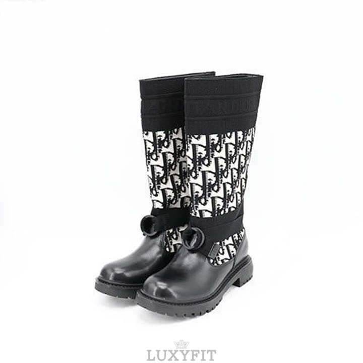 DO 디올 D 오블리크 롱 부츠