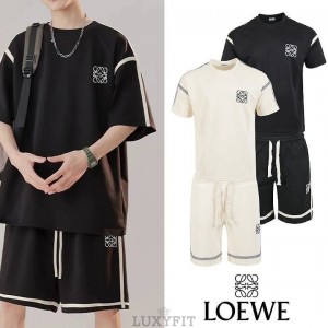 LW 로에베 26SS. 아나그램 라이닝 트레이닝 셋업