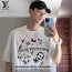 LV 루이비통 패턴 원형볼  반팔 티셔츠