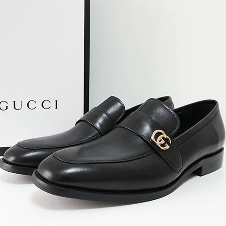 GC 구찌 가죽 페니 로퍼