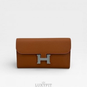 HM 에르메스 콘스탄스 투 고 장지갑 (브라운)