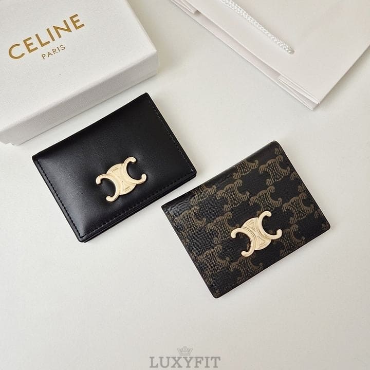 CL 셀린느 바이폴드 트리옹프 카드 홀더