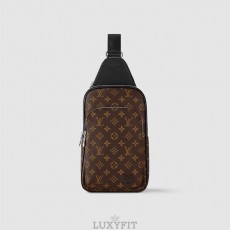 LV 루이비통 모노그램 에비뉴 슬링백 NM
