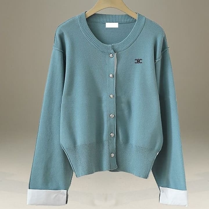 CL 셀린느 셔츠배색 가디건