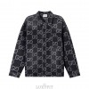 GC 구찌 M 64260 GG 자카드 데님 자켓