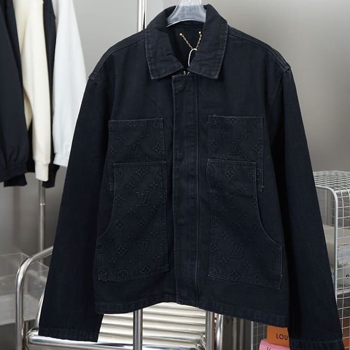 LV 루이비통 M 64258 모노그램 워크웨어 데님 자켓