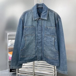 LV 루이비통 M 64258 모노그램 워크웨어 데님 자켓