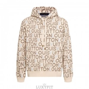 LV 루이비통 M 64242 인타르시아 자카드 니트 후드