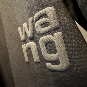 AW 알렉산더왕 퍼프 로고 티셔츠