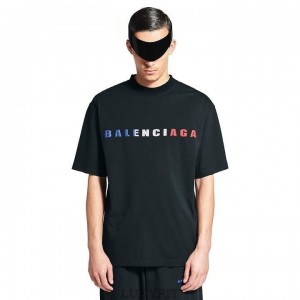 BC 발렌시아가 인터내셔널 프랑스로고 코튼 반팔티