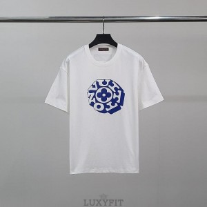 LV 루이비통 블루서클 코튼 반팔티