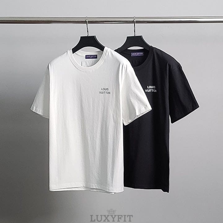 LV 루이비통 클래식로고 라운드 반팔티