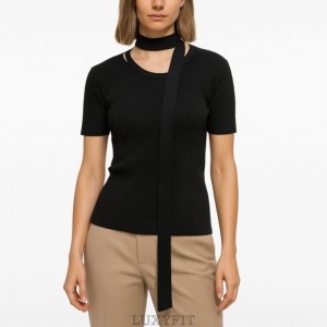 MG 메종 마르지엘라 스카프 니트반팔