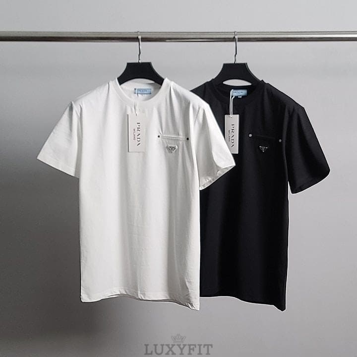 PD 프라다 포켓포인트 라운드 반팔티