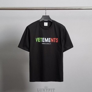 VM 베트멍 이탈리아 로고 코튼 반팔티