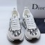 DO 디올 화이트 & 블랙 로고 포인트 스니커즈