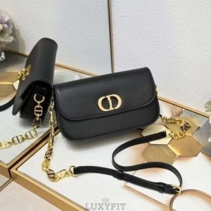 DO 디올 30 몽테인 에비뉴 체인백 블랙