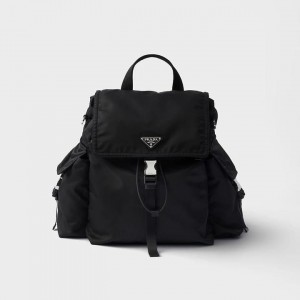 PD 프라다 2VZ118 익스플로어 나일론 및 가죽 백팩