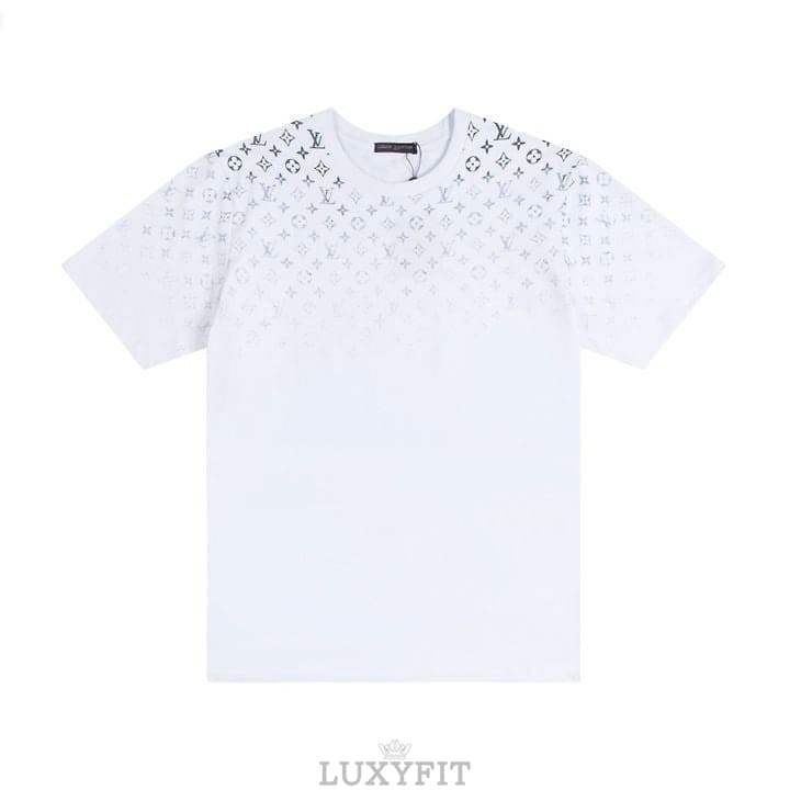 LV 루이비통 그라디언트 코튼 티셔츠