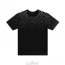 LV 루이비통 그라디언트 코튼 티셔츠