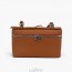 LL 로로피아나 엑스트라 포켓 미니 파우치 숄더백 (브라운)