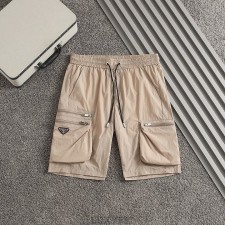 PD 프라다 포켓 삼각와펜로고 하프팬츠