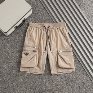 PD 프라다 포켓 삼각와펜로고 하프팬츠