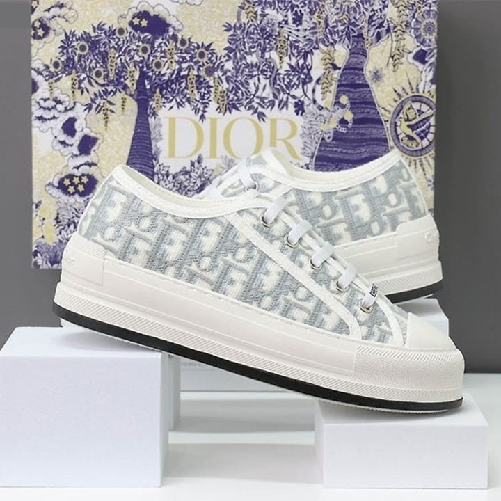 DO 디올 수입 WALK`N플랫폼 스니커즈 그레이