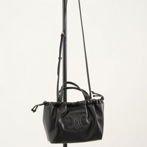 CL 셀린느 퀴르 트리옴프 스몰 드로우 스트링 카바스 백