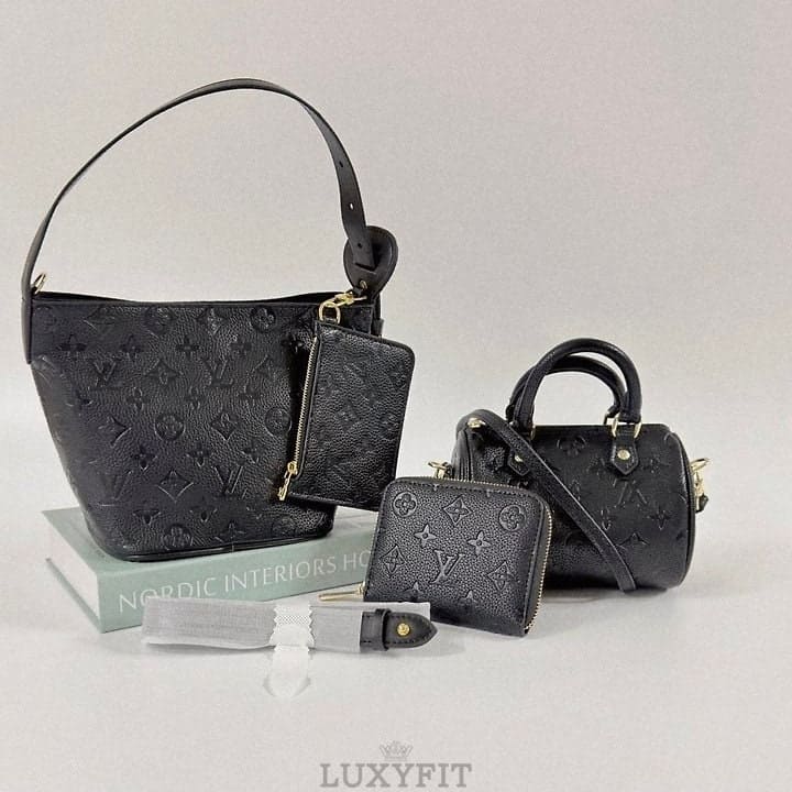 LV 루이비통 모노그램 앙프렝뜨 지갑세트