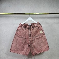 ST 스톤 아일랜드 피그먼트 타이다이 워싱데님 하프팬츠