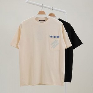 LV 루이비통 25ss 엠벨리시드 코튼 크루넥 반팔 티셔츠