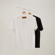 LV 루이비통 자가드 모노그램 백 브랜드 패치 포인트 반팔 티셔츠