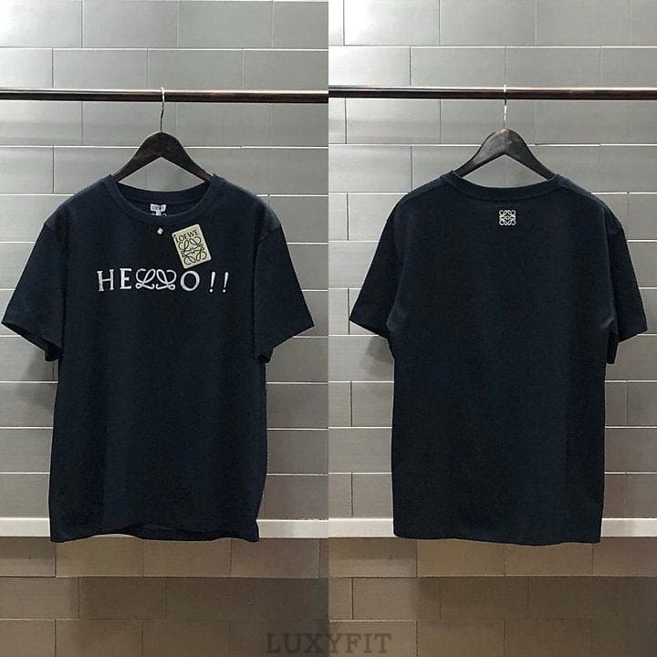 LW 로에베 로고 반팔티셔츠