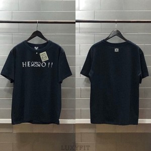 LW 로에베 로고 반팔티셔츠
