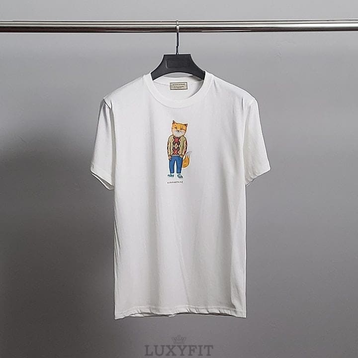 MK 메종 키츠네 드레스드폭스 코튼 반팔티