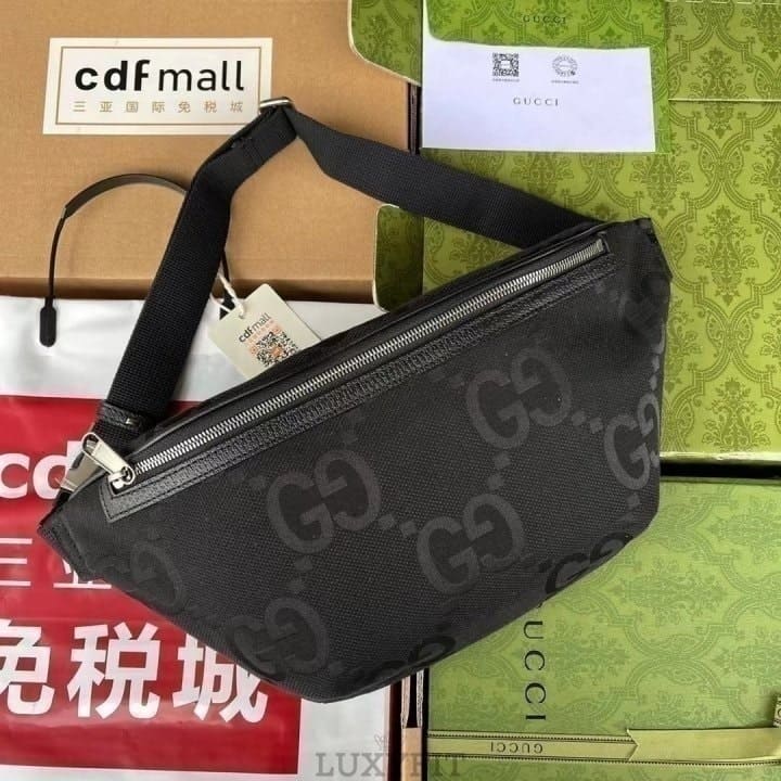 GC 구찌 점보로고 벨트백