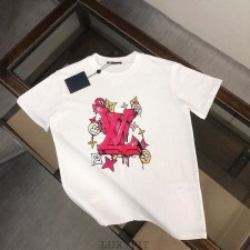 LV 루이비통 rod 물감 반팔티