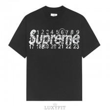 MG SP 메종 마르지엘라 X 슈프림 콜라보 반팔티셔츠