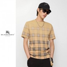 BB 버버리 그라데디션 체크 코튼 티셔츠(수입