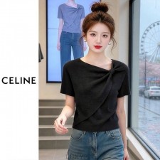 CL 셀린느 리본 골지니트
