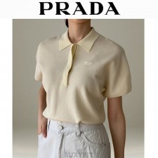 PD 프라다 코튼 히든버튼 반팔