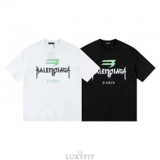 BC 발렌시아가 크랙로고 반팔티