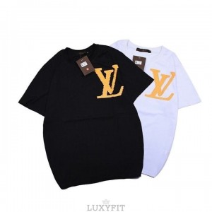 LV 루이비통 가슴 LV 빅로고 반팔티