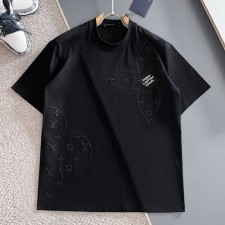 LV 루이비통 모노그램 자수 티셔츠