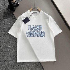 LV 루이비통 웹로고 라운드 티셔츠