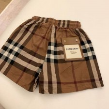 BB 버버리 브라운체크 반바지